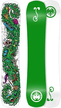 NEVER SUMMER JIMBO PHILLIPS X GRASSROOTS RTC LLAMA W25 - Board of NEVER SUMMER JIMBO PHILLIPS X GRASSROOTS RTC LLAMA W25 - Board of