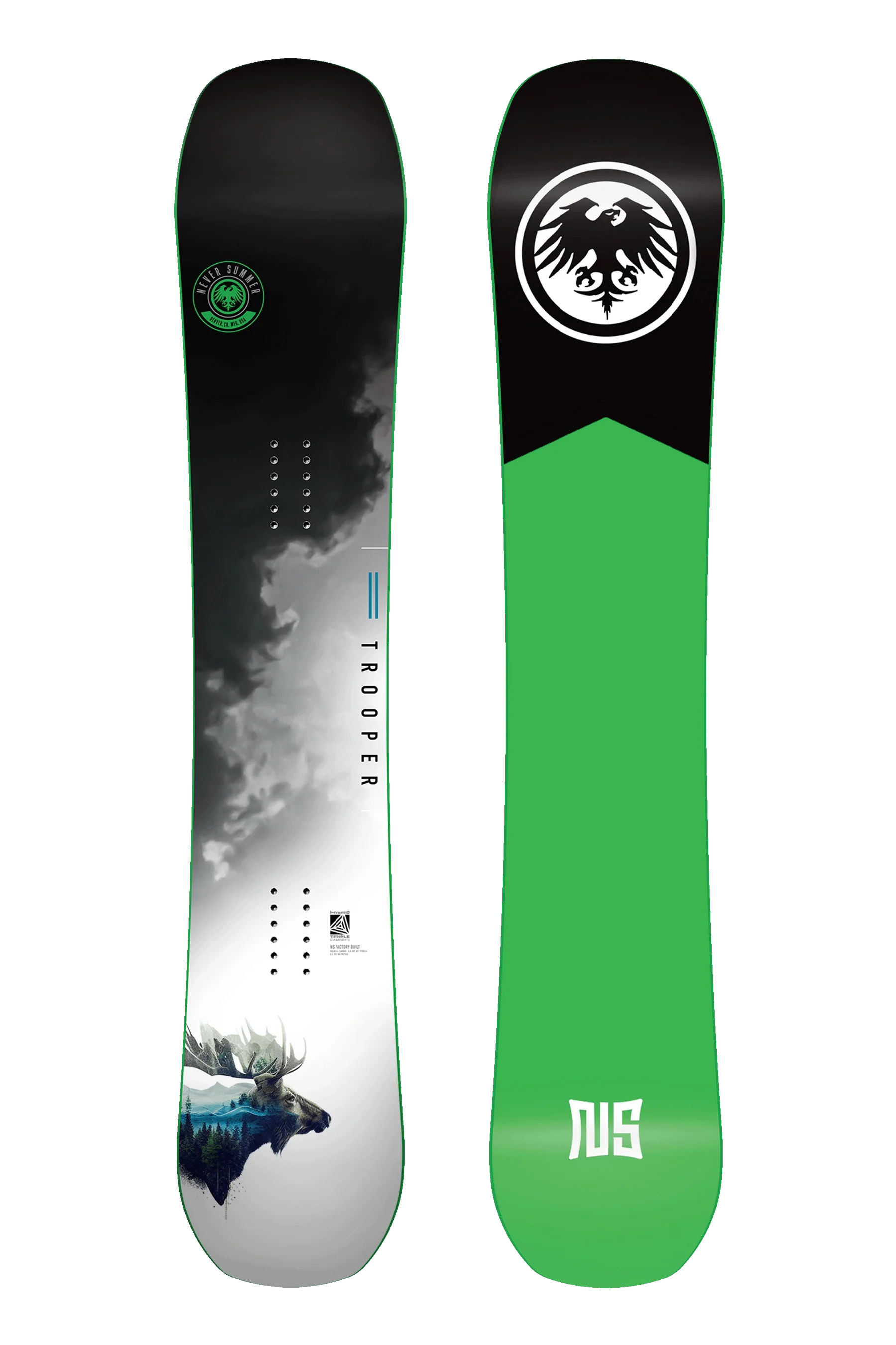 【新品】25-26 NEVER SUMMER TROOPER 154 NEVER SUMMER TROOPER W26 - Board of Provo