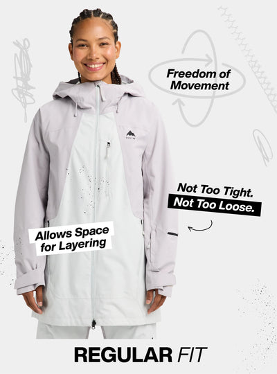 BURTON WMNS RESERVE 3N1 JACKET W27