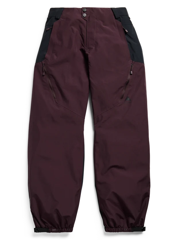 BURTON W'S RESERVE RELAX PANT W27 BEARHUG BLACK