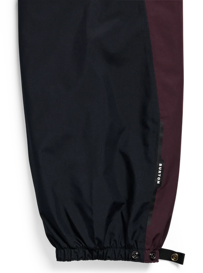 BURTON W'S RESERVE RELAX PANT W27 BEARHUG BLACK