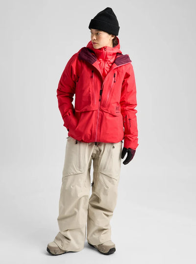 BURTON WOMEN'S AK GORE SWASH INS JACKET W27 HOT TAMALE