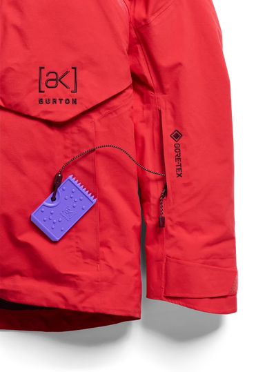BURTON WOMEN'S AK GORE SWASH INS JACKET W27 HOT TAMALE