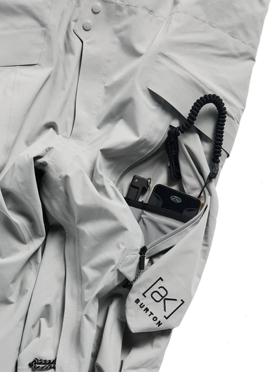 Burton AK GORE CYCLIC BIB W27 APPARITION GRAY