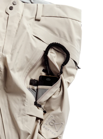Burton AK GORE CYCLIC PANTS W27 CHINCHILLA