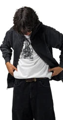 SOUVENIR DIRTY ZIP HOODY W27
