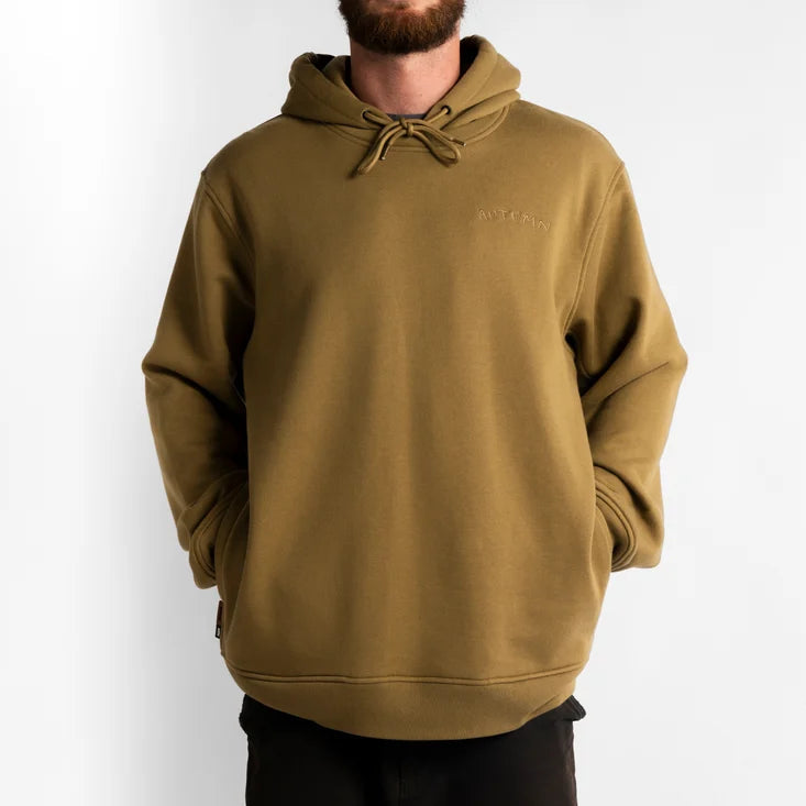 AUTUMN DWR RIDING HOODIE UMBER