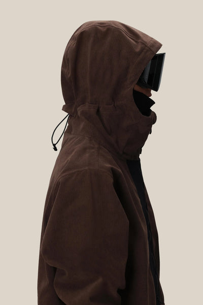 686 GHOST 2.5L ANORAK COFFEE CORDUROY