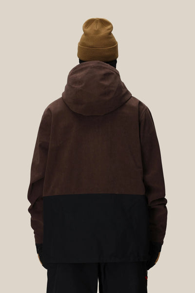 686 GHOST 2.5L ANORAK COFFEE CORDUROY