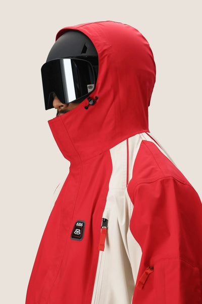686 2002 X3 JACKET TRUE RED