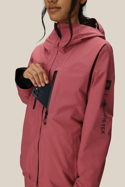 686 WMNS GORE TEX SKYLINE THERMGRAPH JKT ROSEWOOD