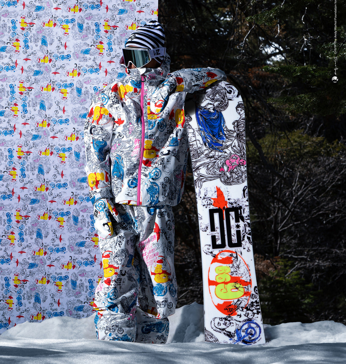 burton andy warhol snowboard last supper DC SHOES X ANDY WARHOL PBJ SNOWBOARD