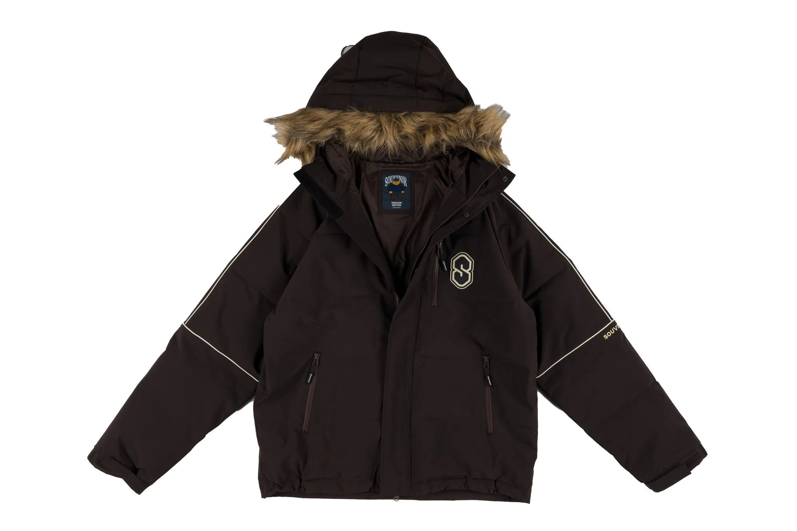 SOUVENIR FUR TRIM PARKA W27